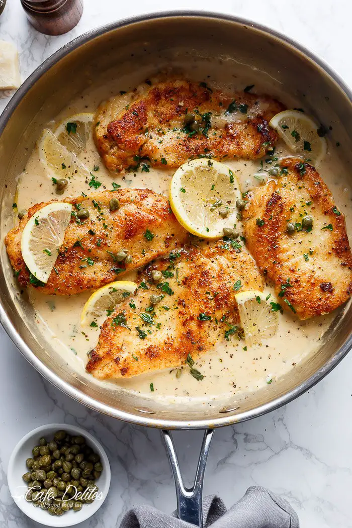 Read more about the article Creamy Chicken Picatta