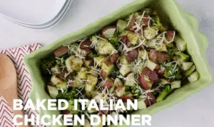 Read more about the article Italian Chicken Bake with Broccoli