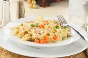 Read more about the article Lighten Up Tuna Noodle Casserole